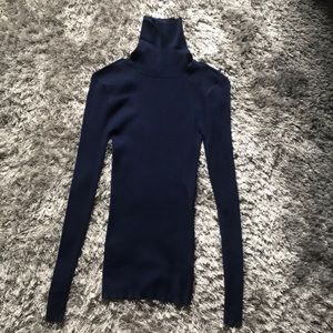 Navy blue Express turtleneck